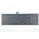Eathtek New Laptop Keyboard For Toshiba Satellite C55-A5246NR C55-A5249 C55 C55-A5300 C55-A5302 C55-A5281 C55-A5282 C55-A5284 C55-A5285 C55-A5308 C55-A5310 C55-A5330 C55-A5332 C55D-A5201 C55D-A5206 C55-A5204 C55-A5220 C55D-A5333 C55D-A5344 C55-A5242 C55-A5245 C55-A5286 C55-A5387 C55-A5311 C55-A5324 C55-A5369 C55-A5390 C55-A5384 C55-A5386 C55D-A5208 C55D-A5240 C55D-A5362 C55D-A5380 C55D-A5381 C55D-A5382 C55T-A5218 C55T-A5222 C55T-A5247 C55T-A5314 C55T-A5370 C55T-A5394 C55DT-A5307 C55DT-A5348 series Black US Layout