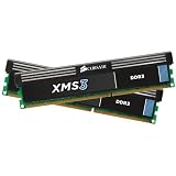 Corsair XMS3 8 GB (2 x 4GB) 1333 MHz PC3-10666 240-Pin DDR3 Memory Kit CMX8GX3M2A1333C9