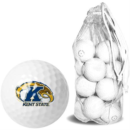 Kent State Golden Flashes Ncaa Clear Pack 15 Golf Balls