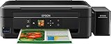 海外版 エコタンク搭載 EPSON複合機 L455 純正連続インク供給システム搭載 WiFi direct [並行輸入品]