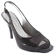 AK Anne Klein Women's Amber Peep Toe Slingback