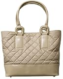 Burberry - Burberry Grange Cream Quilted Nylon and Leather Tote 11676137-374