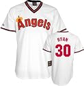 Nolan Ryan California Angels Cooperstown Throwback Jersey