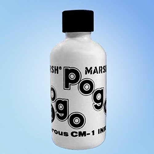 Marsh Pogo Printer Cm1 Ink, 4 Oz. of Black