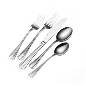 Buy Pfaltzgraff 5074652 80-Piece Smithsfield Flatware Set