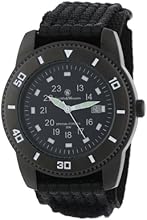 Smith & Wesson Men's SWW-5982 Commando Black Nylon Strap Watch