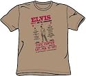 Elvis Presley JORDANAIRES Concert Promotion T-shirt
