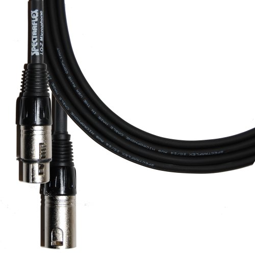 Spectraflex Baldee Series Lo-Z Microphone Cable, 30 Foot, Black