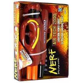 NERF AIR TECH 2000 GUN WITH LIQUITRON POWER GUAGE FOR MAXIMUM POWER