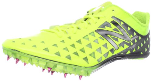 New Balance Men's MSD400 Spike Track Shoe,Yellow/Black,10 D US