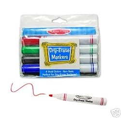 MELISSA & DOUG DRY ERASE MARKER SET