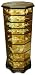 Gold Leaf Jewelry Chest