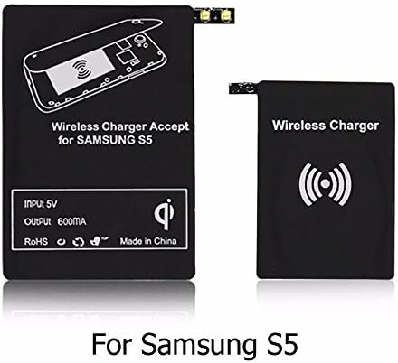 LandRum Qi Wireless Charger Charging Receiver Kit For Samsung Galaxy S3 S4 S5 Samsung Note 2 Note 3 Note 4 (for Samsung Galaxy S5)