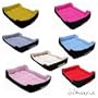 (21) XXL Hundebett 120x85x20 cm in 7 Farben! Hundesofa Hundekissen GRAU