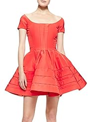 Mermaid Scoop Neck Full Length Backless Evening Dress/Prom Dress 