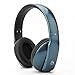 Whitelabel MusicStudio Bluetooth 4.0 Over Ear Headphones, Wireless Stereo Headsets Earphones, Built in Mic Hands-free Calling, 3.5mm Audio Input, Wireless or Wired(Metal Blue)