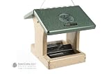 Birds Choice 1-1/2 Quart 2-Sided Hopper Bird Feeder w/Hanging Cable