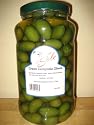 Italian Large Cerignola Olives - A Drained Weight of 4.2 Lbs of Olives