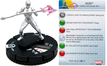 Marvel Heroclix: Guardians of the Galaxy Set Ikon #009b