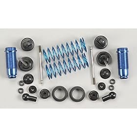 Team Associated Shock Kit - 18T Rear Blue Aluminum from Associated Accessories