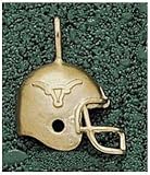 Logo Art Texas Longhorns 10K Gold Helmet Pendant