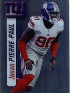 2013 Panini NFL Stickers # 247 Jason Pierre-Paul FOIL New York Giants