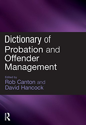 Dictionary of Probation and Offender Management
