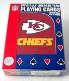 KANSAS CITY CHIEFS LOGO PLAYING CARDS NFL POKER DECK