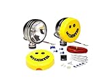 KC HiLiTES 232 Daylighter - 6 In Chrome 100w Long Range Off Road Light System (Pair)