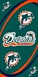 Miami Dolphins Fiber Reactive Pool/Beach/Bath Towel (Team Color)