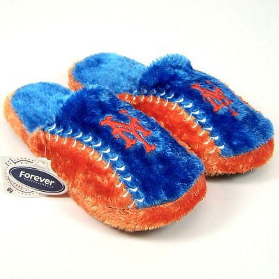 Buy NEW YORK METS OFFICIAL LOGO HIMO SLIPPERS SZ MEDIUM by Forever Collectibles