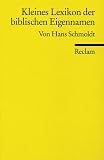 Kleines Lexikon der biblischen Eigennamen