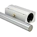 Linear Motion 20 mm Slide Unit and Shaft, Tandem Ball Bushing Slide Unit, 60" Shaft Length, Closed Type, Metric