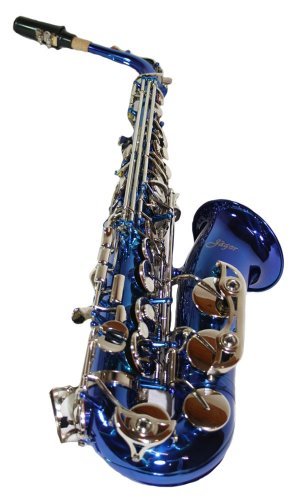 Cherrystone 4260180884746 Alt Saxophon Eb mit ABS Koffer/Zubehör blau