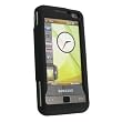 Clip On Rubber Coated Case for Samsung Omnia i900, Black