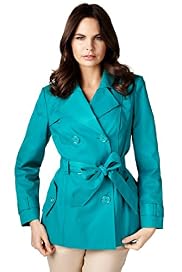 Per Una Shower Resistant Notch Lapel Belted Trench Mac with Stormwear™