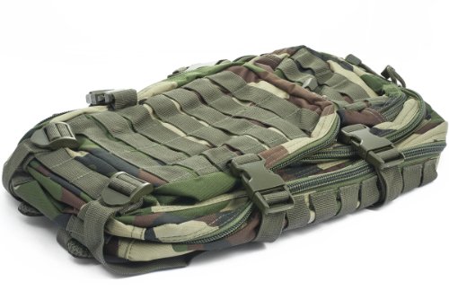 Camouflage Militaire Armée Sac à dos US assault pack 30L MOLLE Centre Europe (CE)