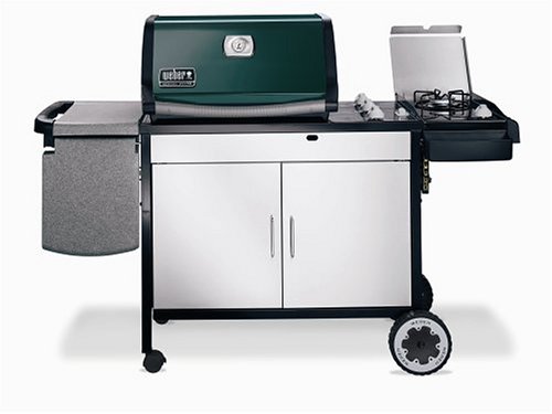 Weber  6737001 Genesis Silver C Propane, Green