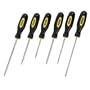 Stanley 60-060 Standard Fluted Screwdriver Set, 6-Piece