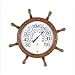 Captains Wheel Outdoor Thermometer