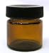 Ointment Jar Glass Amber 1 Oz - 12 Per Bag