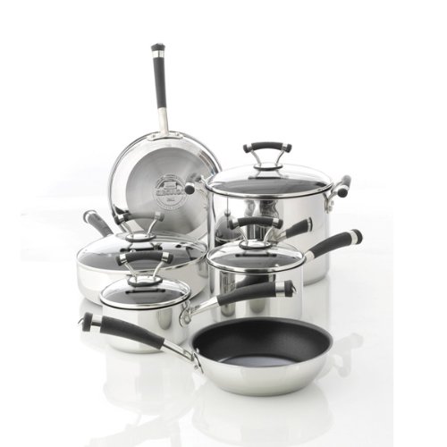 Circulon Contempo Stainless Steel Nonstick Cookware Set - 10-Piece product image