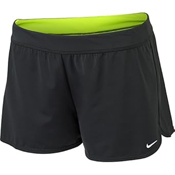 Amazon.com: Nike Solid Swim Short Bottoms NESS4252 Black Size Large: Clothing