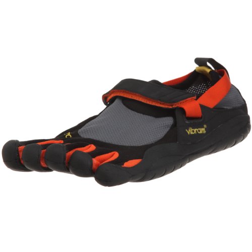 Vibram Fivefingers KSO (Black / Orange 40 Mens) - M1483