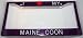 maine coon - Purple Glitter I Love My Maine Coon Frame