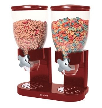 Zevro The Original Double Indispensable Dispenser, Red