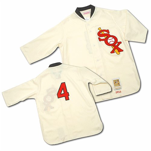 Chicago White Sox Authentic 1933 Luke Appling Home Jersey by Mitchell & Ness