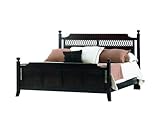 Queen Stanley Furniture Hudson Street Dark Espresso Panel Bed