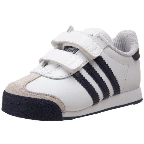 adidas Originals Samoa Comfort Sneaker (Infant/Toddler),White/New Navy/New Navy,8 M US Toddler 413JE9CVV9L adidas Liladi II Comfort Crib Fashion Sneaker (Infant/Toddler),Running White/New Navy/Light Onix,1 M US Infant