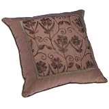 Edie Roberts Wisteria 17- by 17-Inch Pillow by R&M Industries